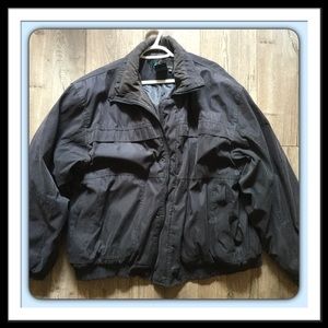 I-5 Apparel Mens Jacket, Black, XXL